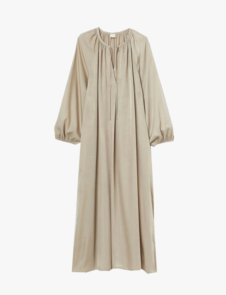 Long-sleeve Maxi Dress - Image 5