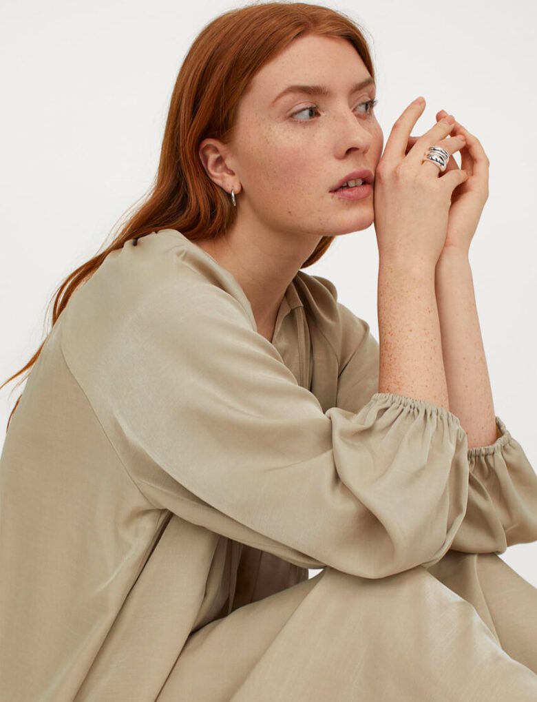 Long-sleeve Maxi Dress - Image 6