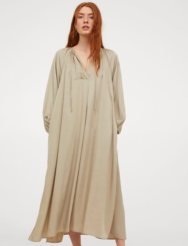 Long-sleeve Maxi Dress - Image 7