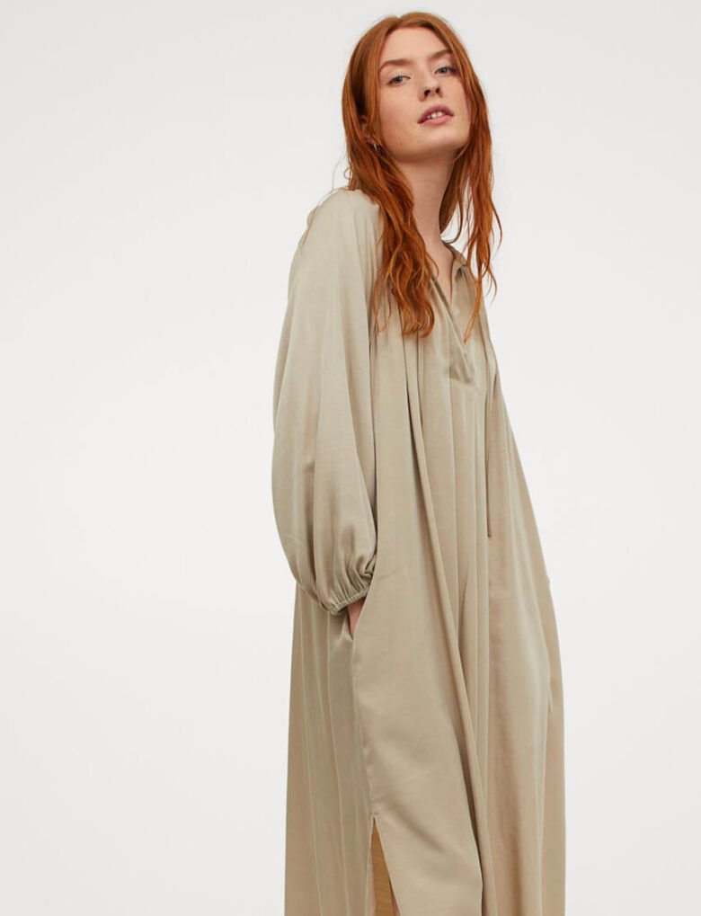 Long-sleeve Maxi Dress - Image 8
