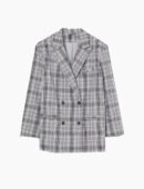 Linen Check Blazer