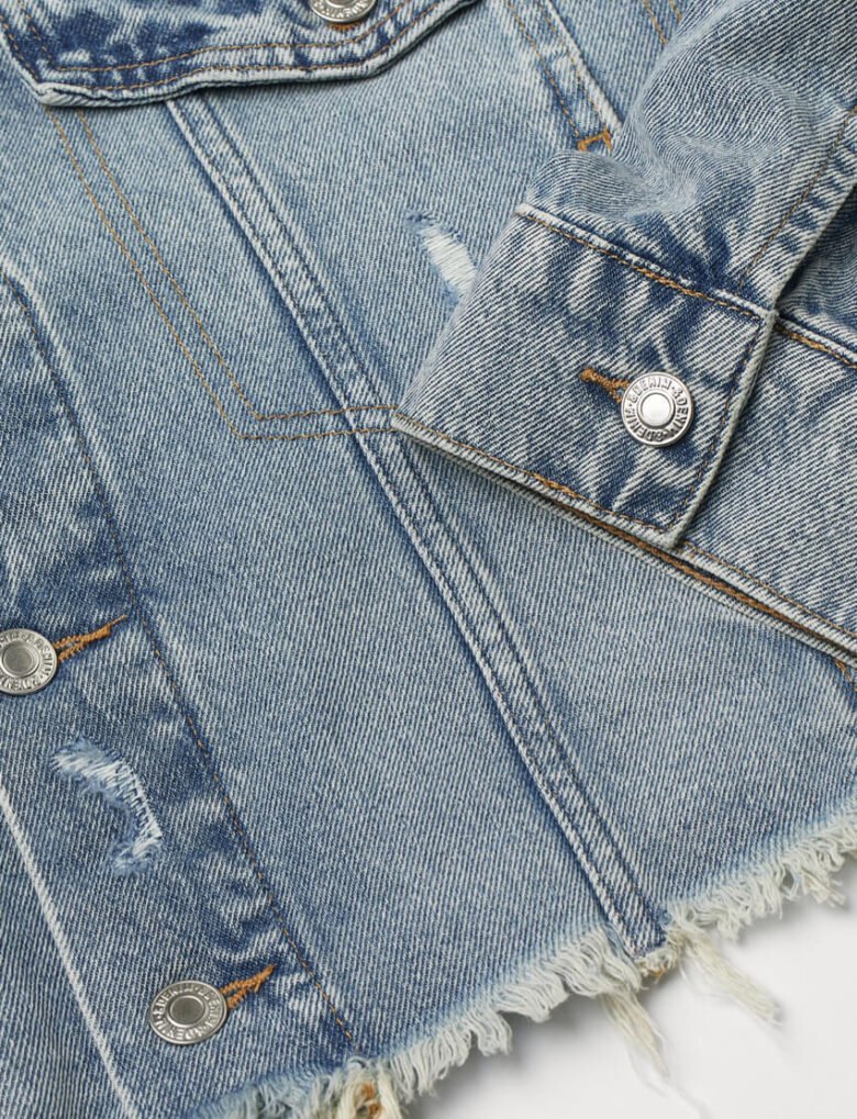 Boxy Denim Jacket - Image 8